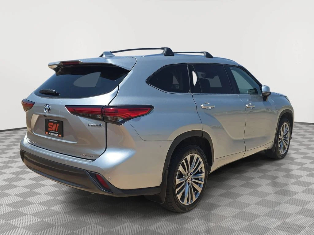 Used 2023 Magnetic Gray Metallic Toyota Hybrid Limited image 6