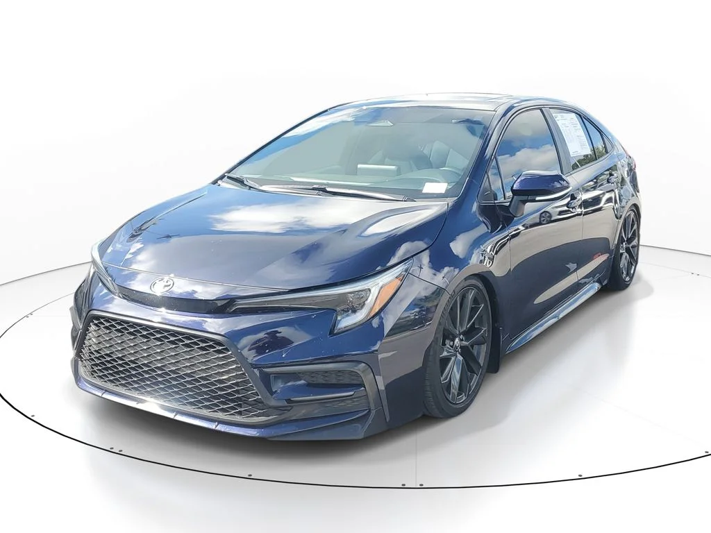 Used 2023 Black Toyota SE image 3