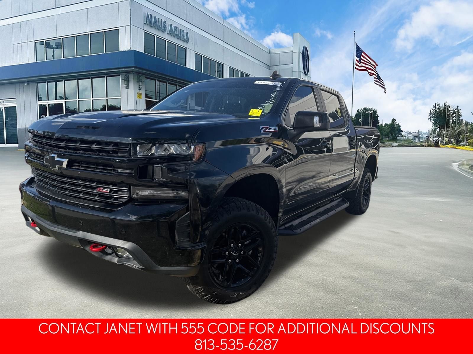Used 2020 Black Chevrolet LT Trail Boss image 3