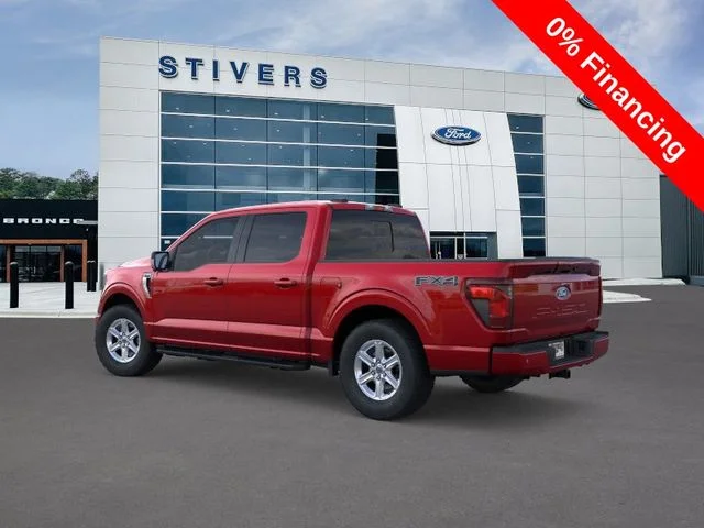 New 2026 Ruby Red Metallic Tinted Clearcoat Ford XLT image 5