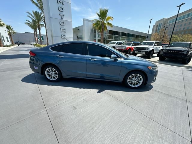 Used 2019 Blue Ford Titanium image 8