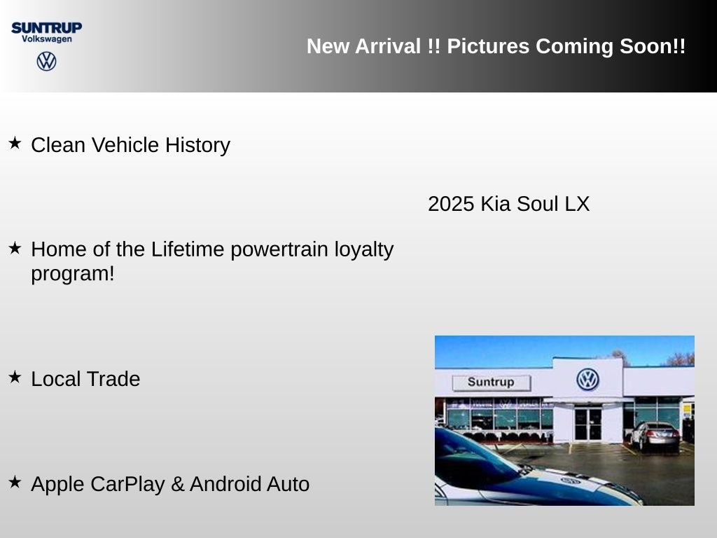 Used 2025 Red Kia LX image 2