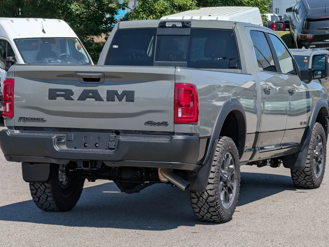 New 2026 Grey RAM Rebel - - 4x4 - 6.4L HEMI V8 - Rebel Level 1 Equip Grp - 5th Wheel/Gooseneck Prep & More! image 8