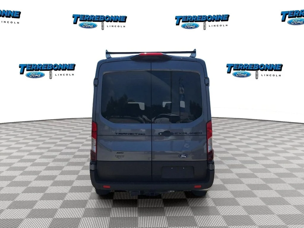 New 2026 Carbonized Gray Metallic Ford Cargo Van image 6