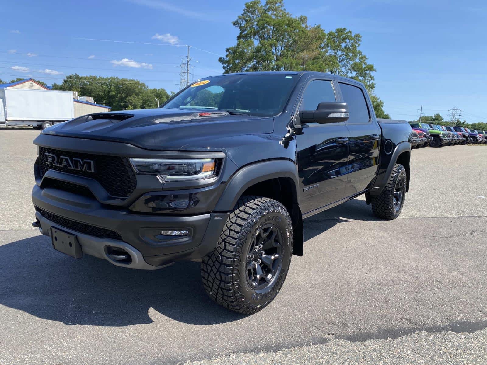 Used 2022 Diamond Black Crystal Pearlcoat Ram TRX image 10