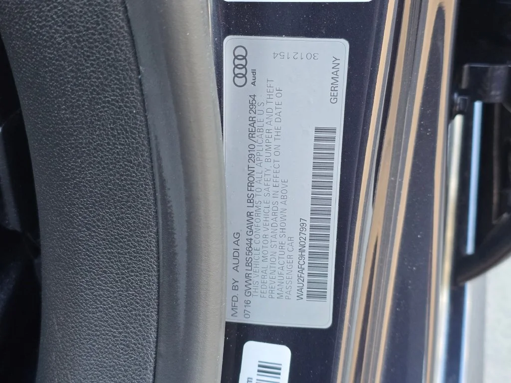 Used 2017 Blue Audi 4.0T Prestige image 41