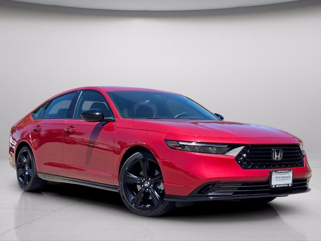 Certified Used 2023 Radiant Red Metallic Honda HYBRID SPORT L BD image 39