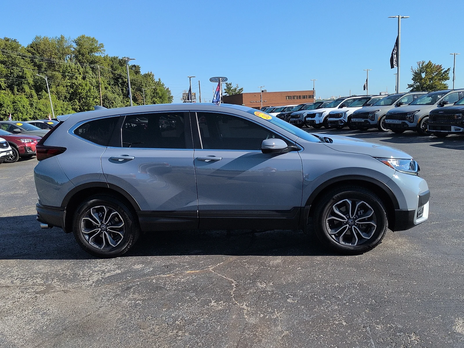 Used 2020 Sonic Gray Pearl Honda AWD EX-L image 2