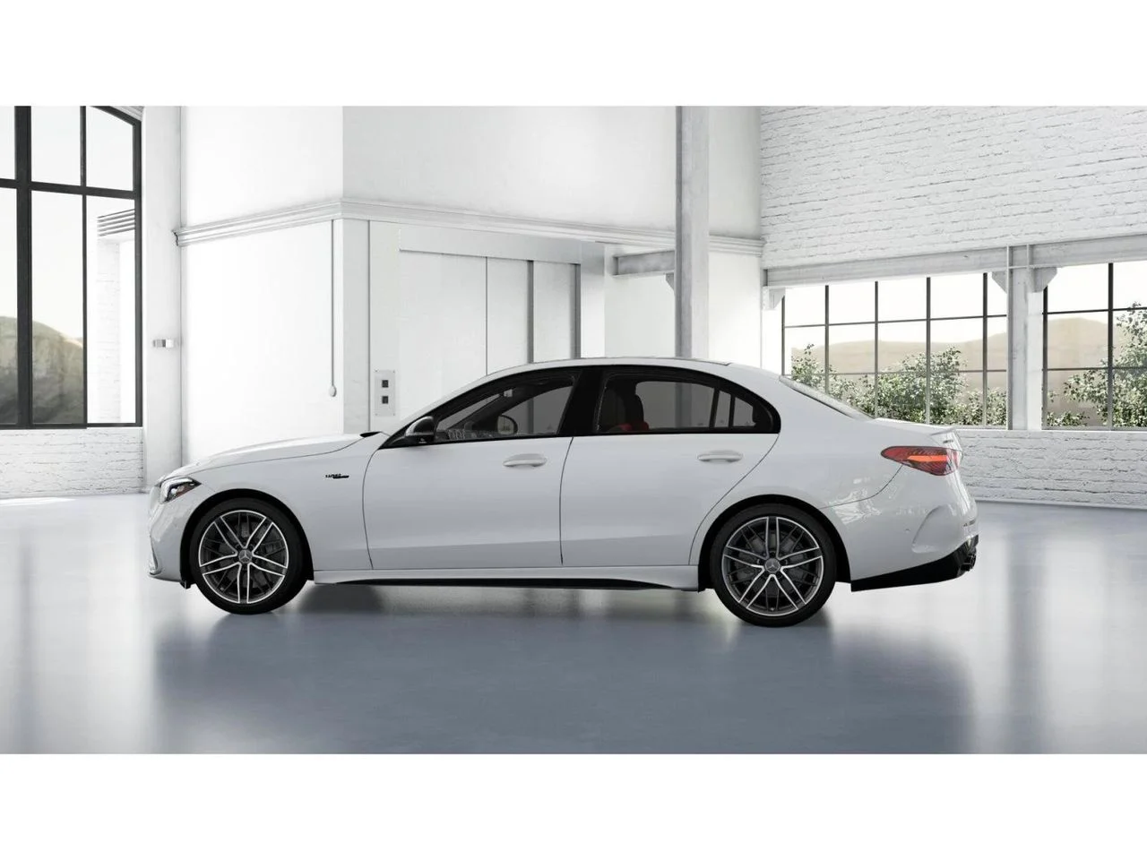 New 2026 Polar White Mercedes-Benz AMG® C 43 4MATIC® Sedan image 33