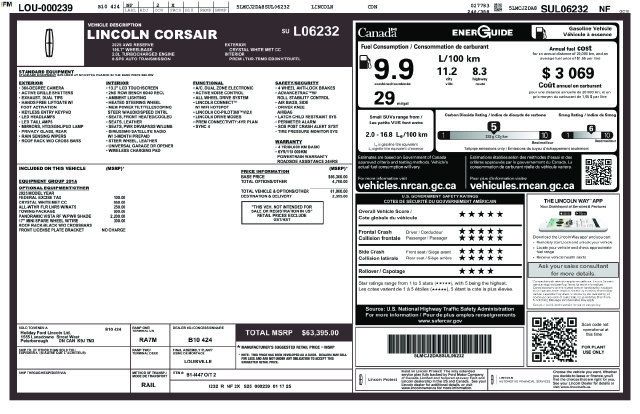 Used 2025 White Lincoln Reserve image 7