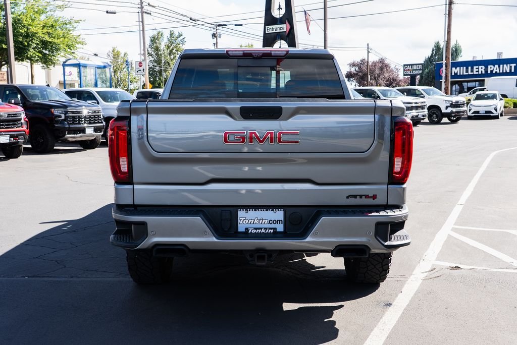 Used 2021 Satin Steel Metallic GMC AT4 image 2