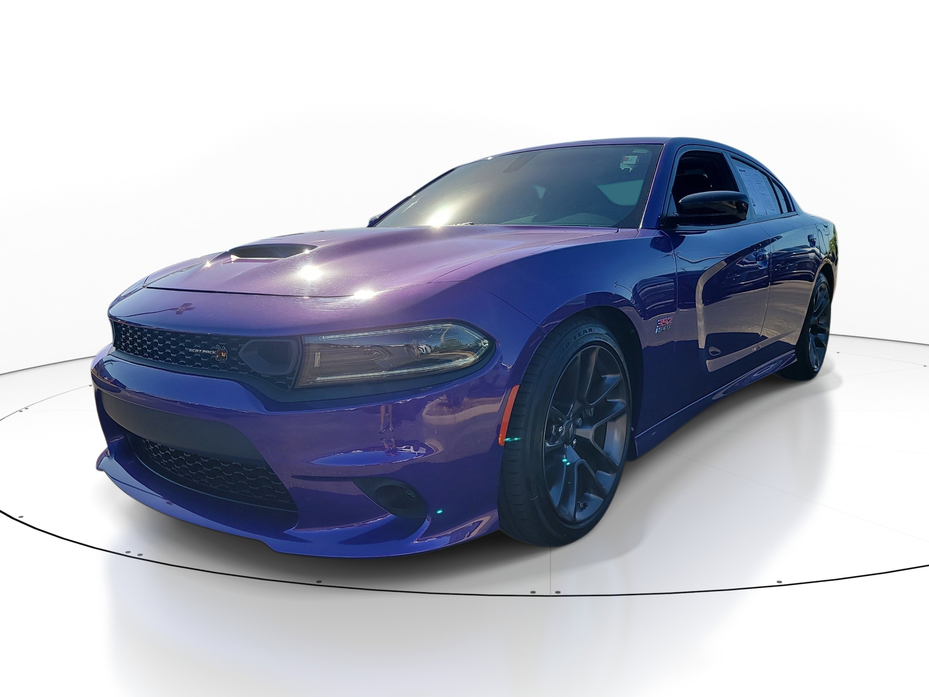 Used 2023 Plum Crazy Pearlcoat Dodge Scat Pack image 3
