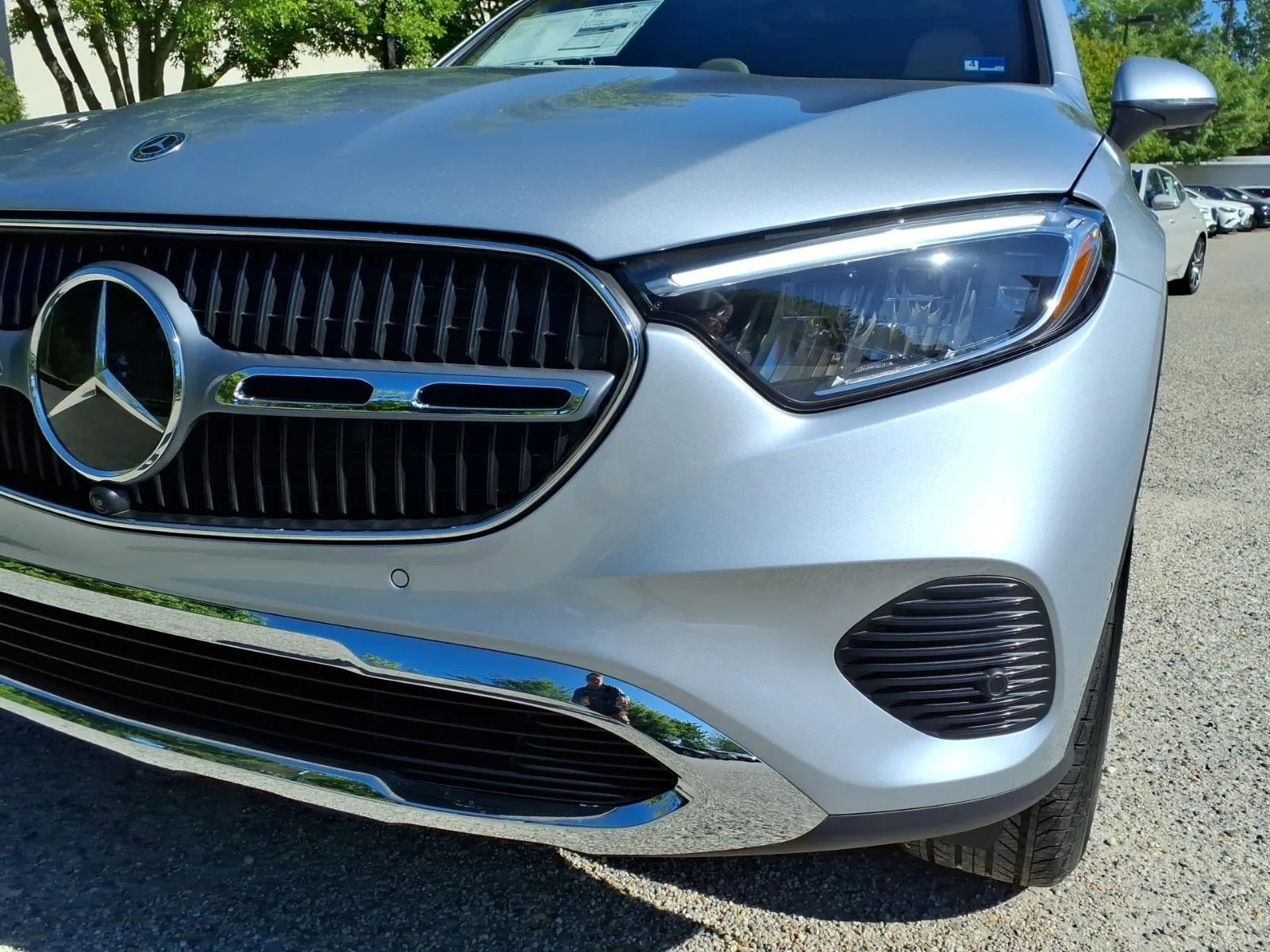 New 2026 SILVER Mercedes-Benz GLC 300 image 2