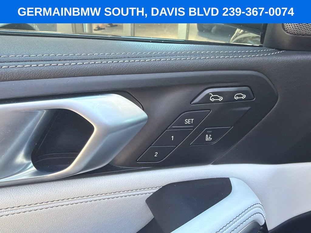 Certified Used 2024 Tanzanite Blue II Metallic BMW M60i image 14
