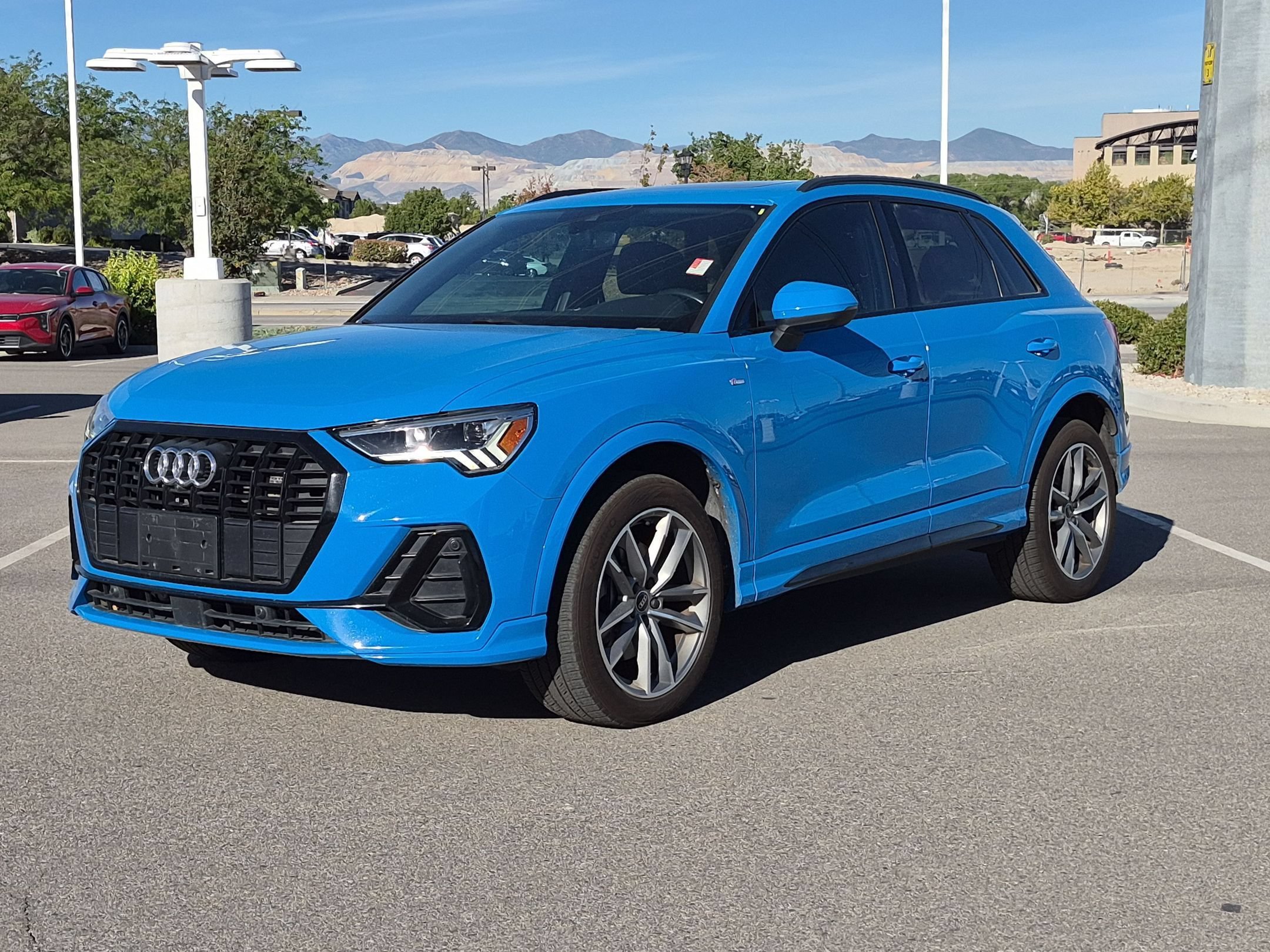Used 2022 Blue Audi S line Premium Plus image 8