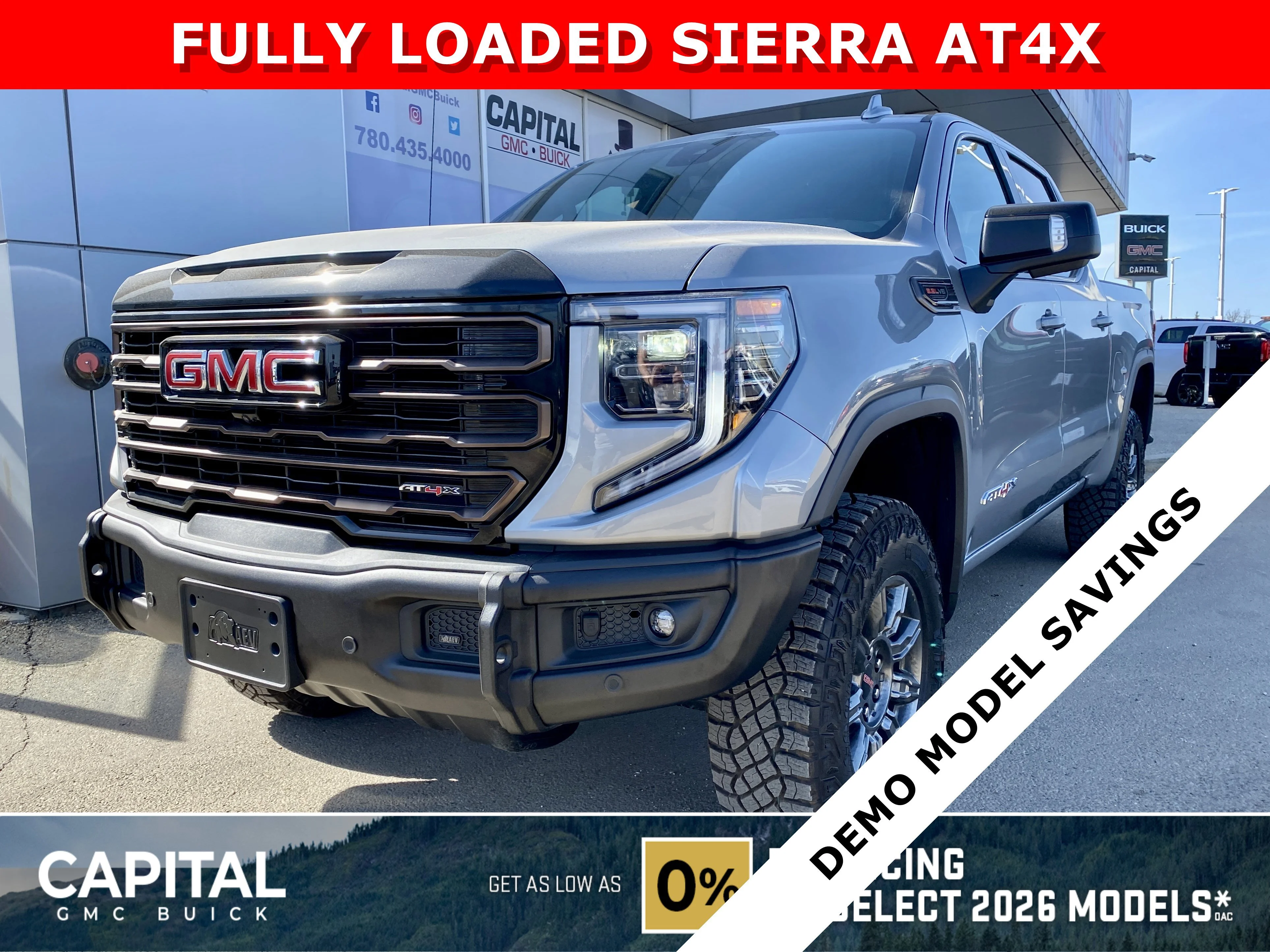 New 2026 STERLING METALLIC GMC AT4X image 1