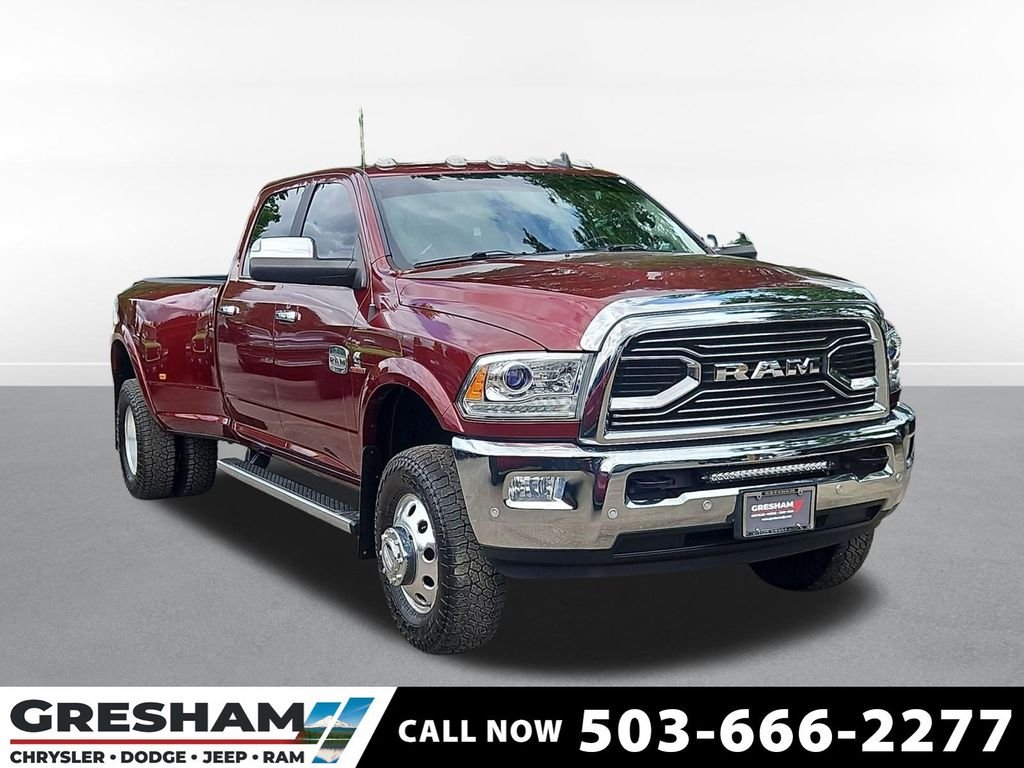 2018 RAM 3500 Laramie Longhorn 4X4 Crew Cab LWB's photo