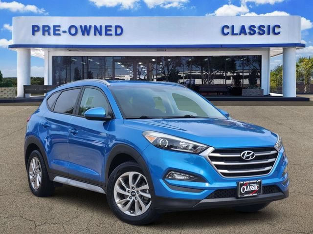 Used 2018 Blue Hyundai SEL image 1