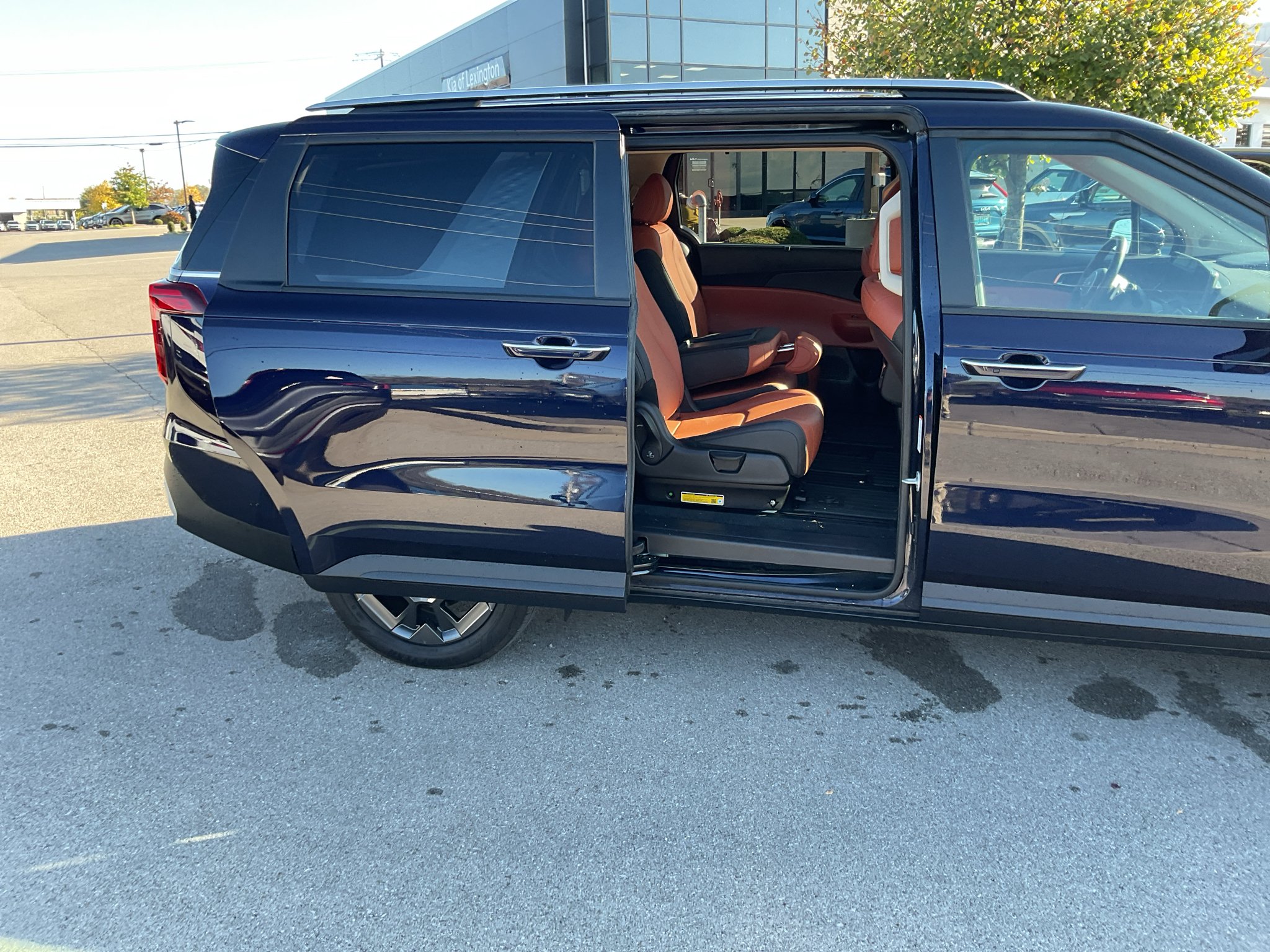 Used 2026 Deep Chroma Blue Kia EX image 13