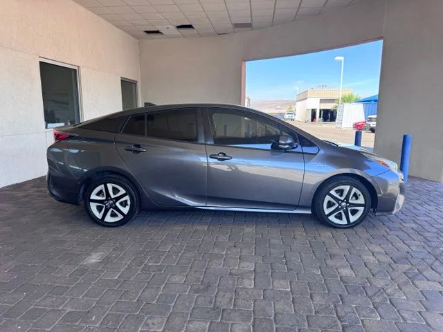 Certified Used 2017 Magnetic Gray Metallic Toyota Three Touring image 6