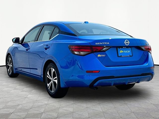 Used 2021 Electric Blue Met Nissan SV image 4