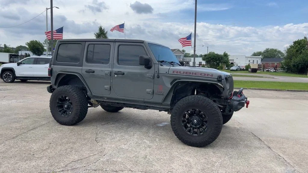 Used 2020 Gray Jeep Unlimited Rubicon image 2