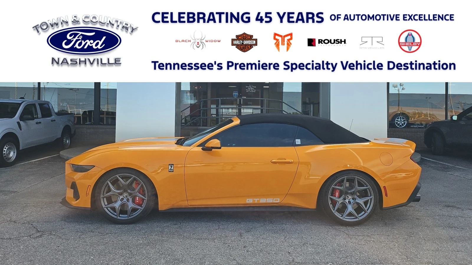 New 2026 Orange Fury Metallic Tri-coat Ford Shelby GT350 image 1