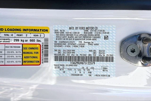 New 2026 White Ford EcoBoost Premium image 12