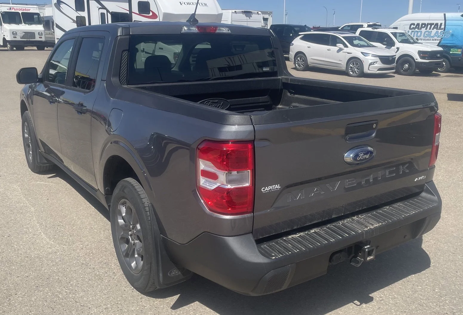 Used 2022 GREY Ford XLT SuperCrew   AWD **New Arrival** image 3