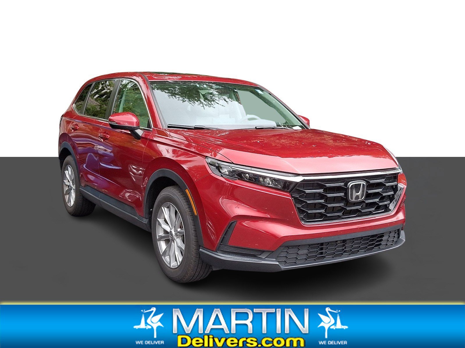 Used 2023 Radiant Red Metallic Honda EX image 1