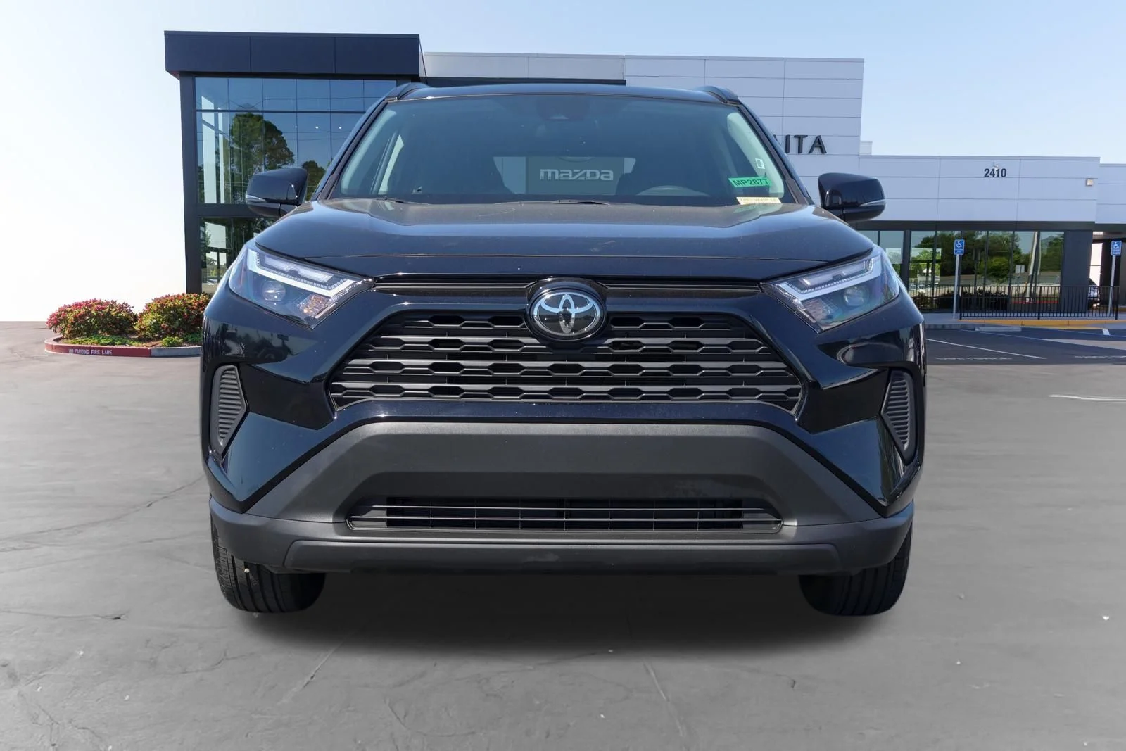 Used 2025 Midnight Black Metallic Toyota XLE image 8
