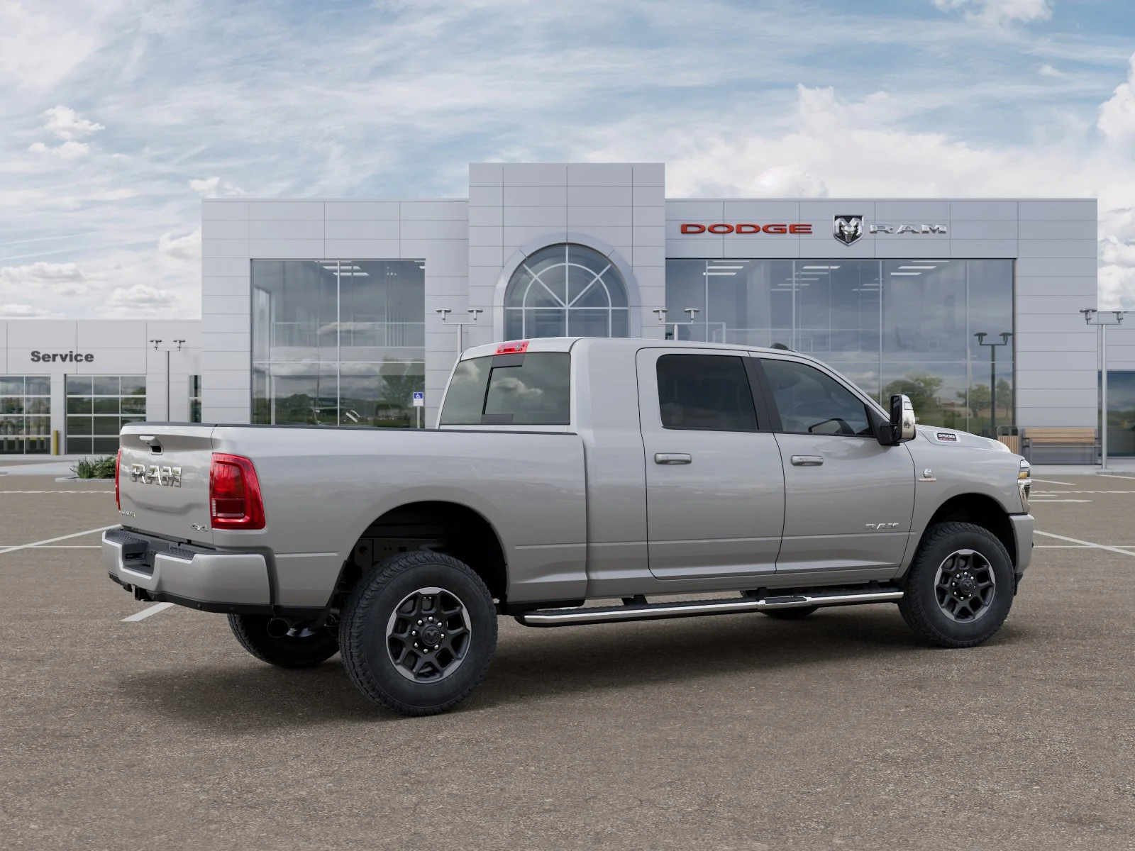 New 2026 Silver-Zynith Exterior Paint RAM Laramie image 31