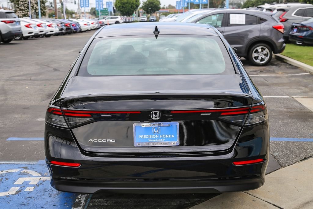 Certified Used 2025 Crystal Black Pearl Honda 1.5T LX image 6