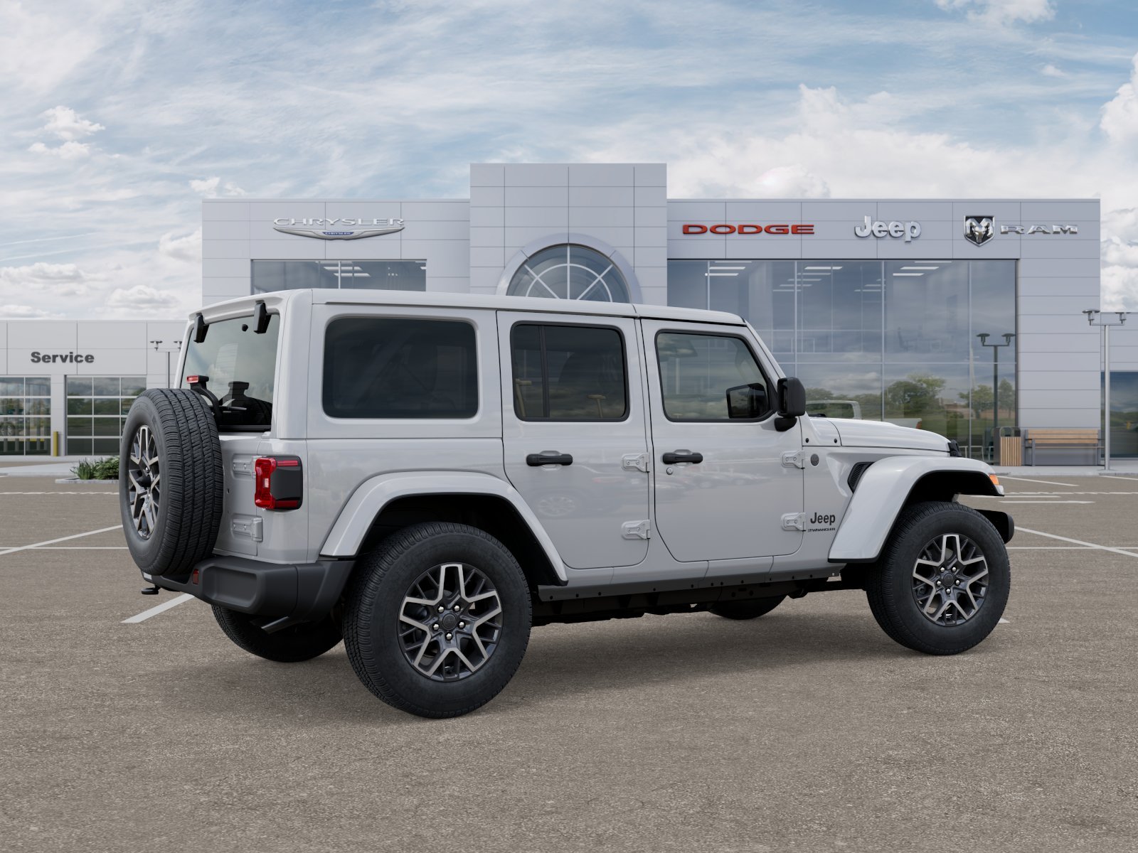 New 2025 White Jeep Sahara image 34