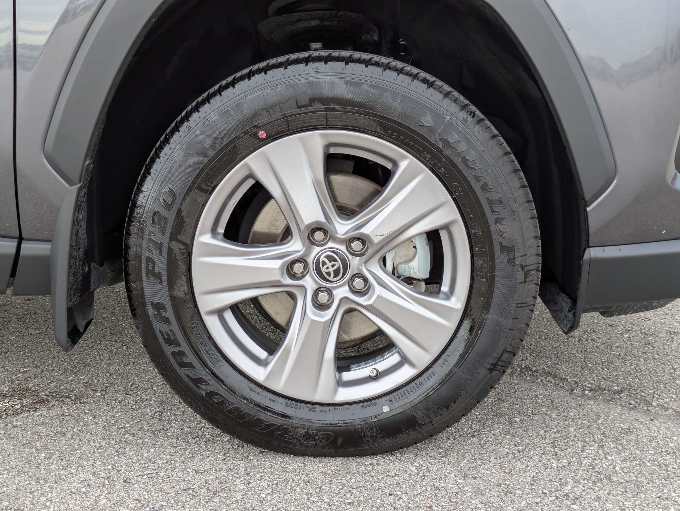 Used 2025 Magnetic Gray Metallic Toyota XLE image 11