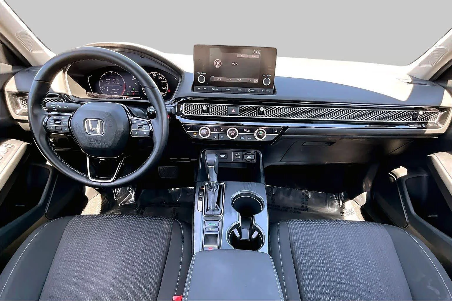 Used 2024 Crystal Black Pearl Honda EX image 15