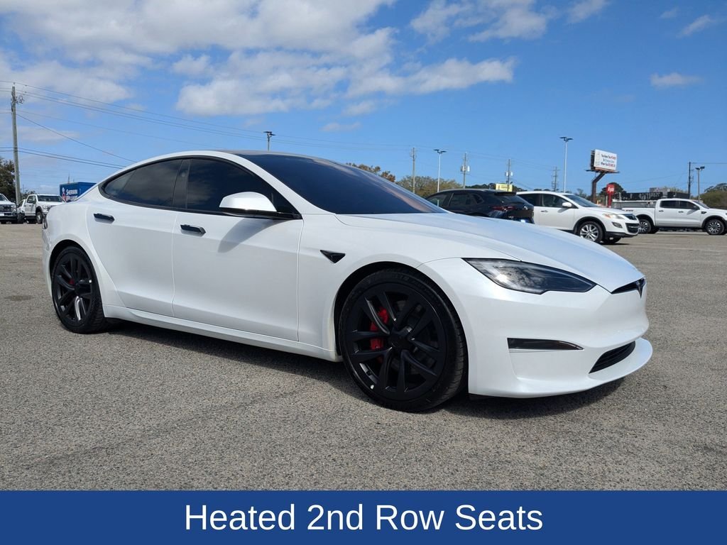 Used 2025 Tesla Model S Plaid with VIN 5YJSA1E63SF547728 for sale in Savannah, GA
