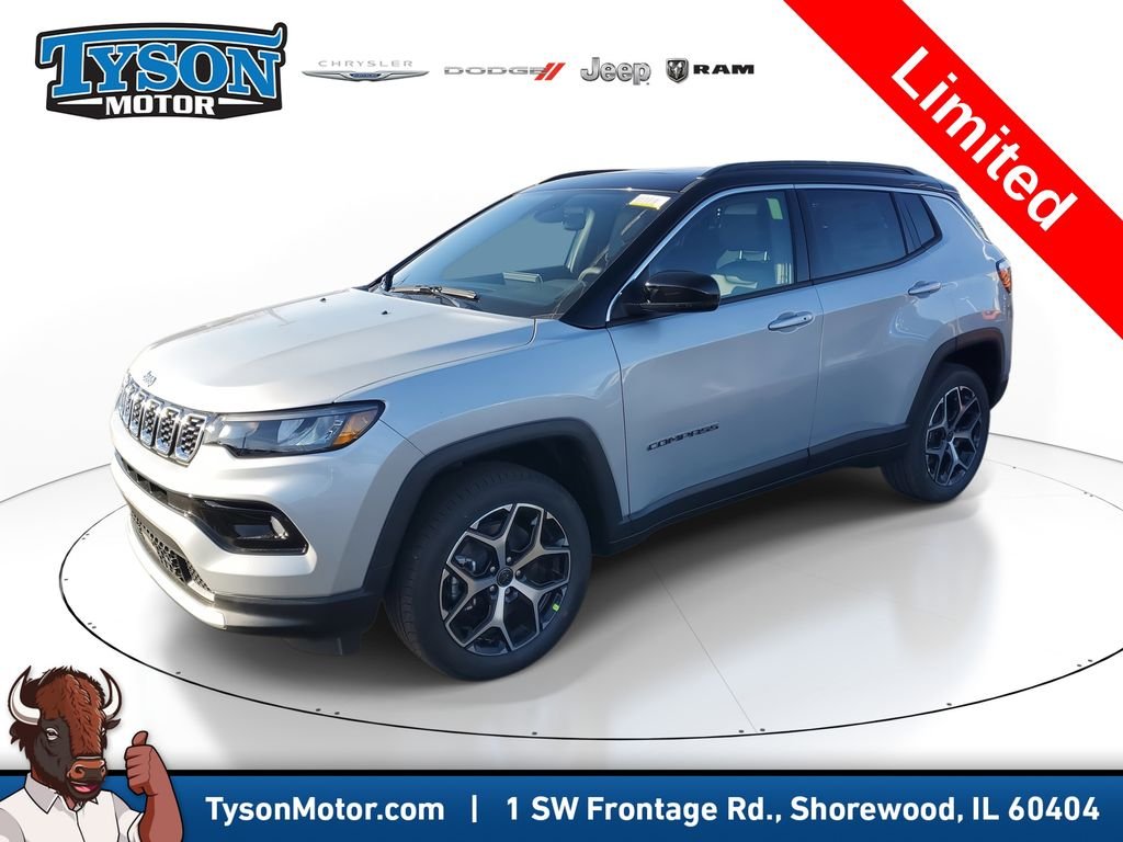 New 2026 Silver Zynith Metallic Clearcoat Jeep Limited image 2