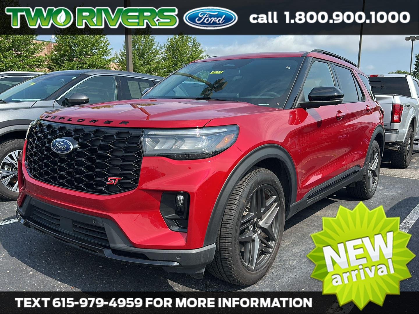 Used 2026 Rapid Red Metallic Tinted Clearcoat Ford ST image 1