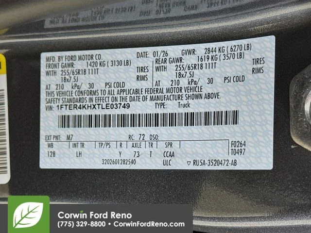 New 2026 Carbonized Gray Metallic Ford Lariat image 34
