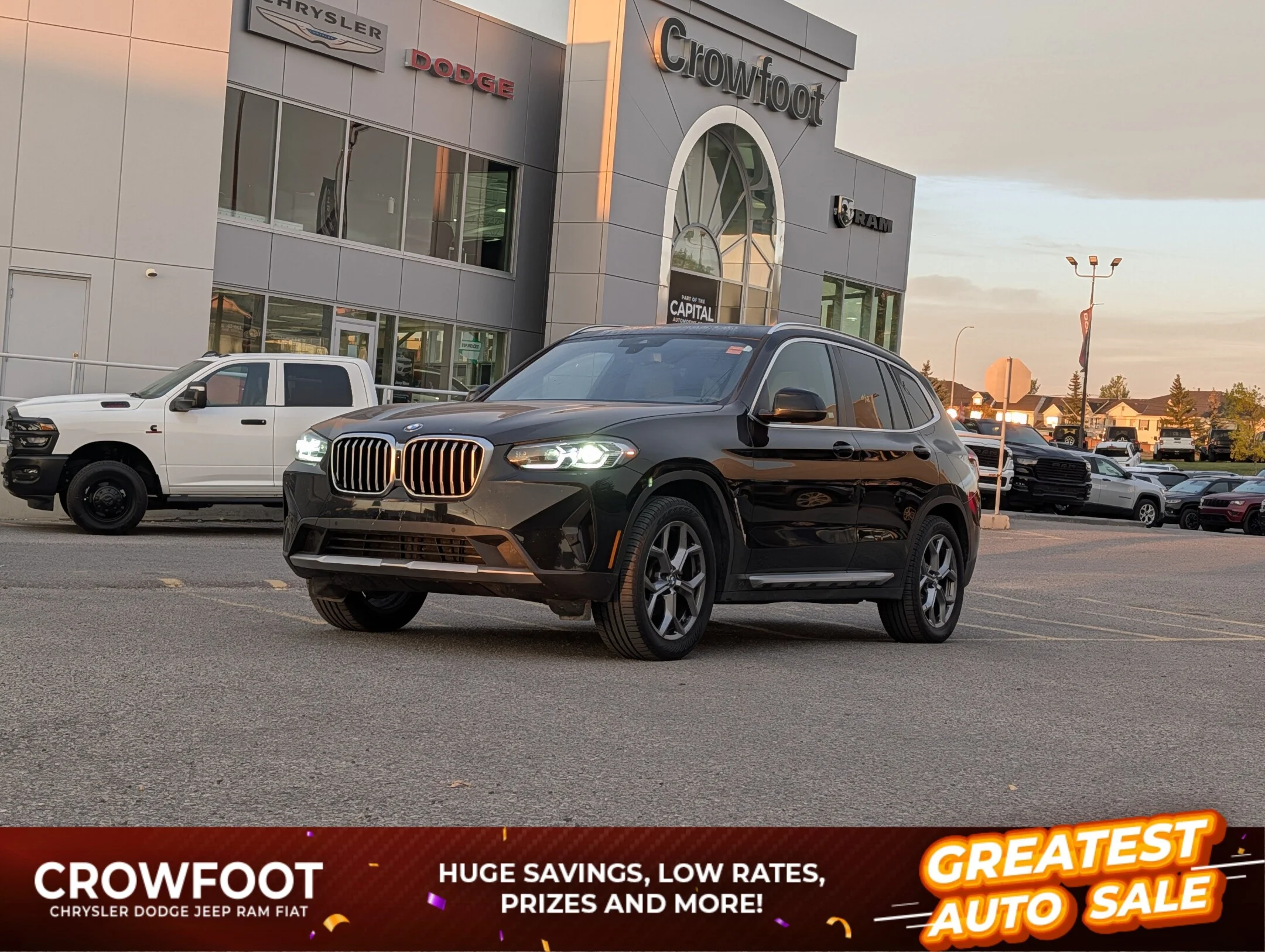 Used 2024 Black BMW xDrive30i - - Turbo I-4 - AWD - Sport Seats - Digital Cluster - Apple CarPlay & More! image 1
