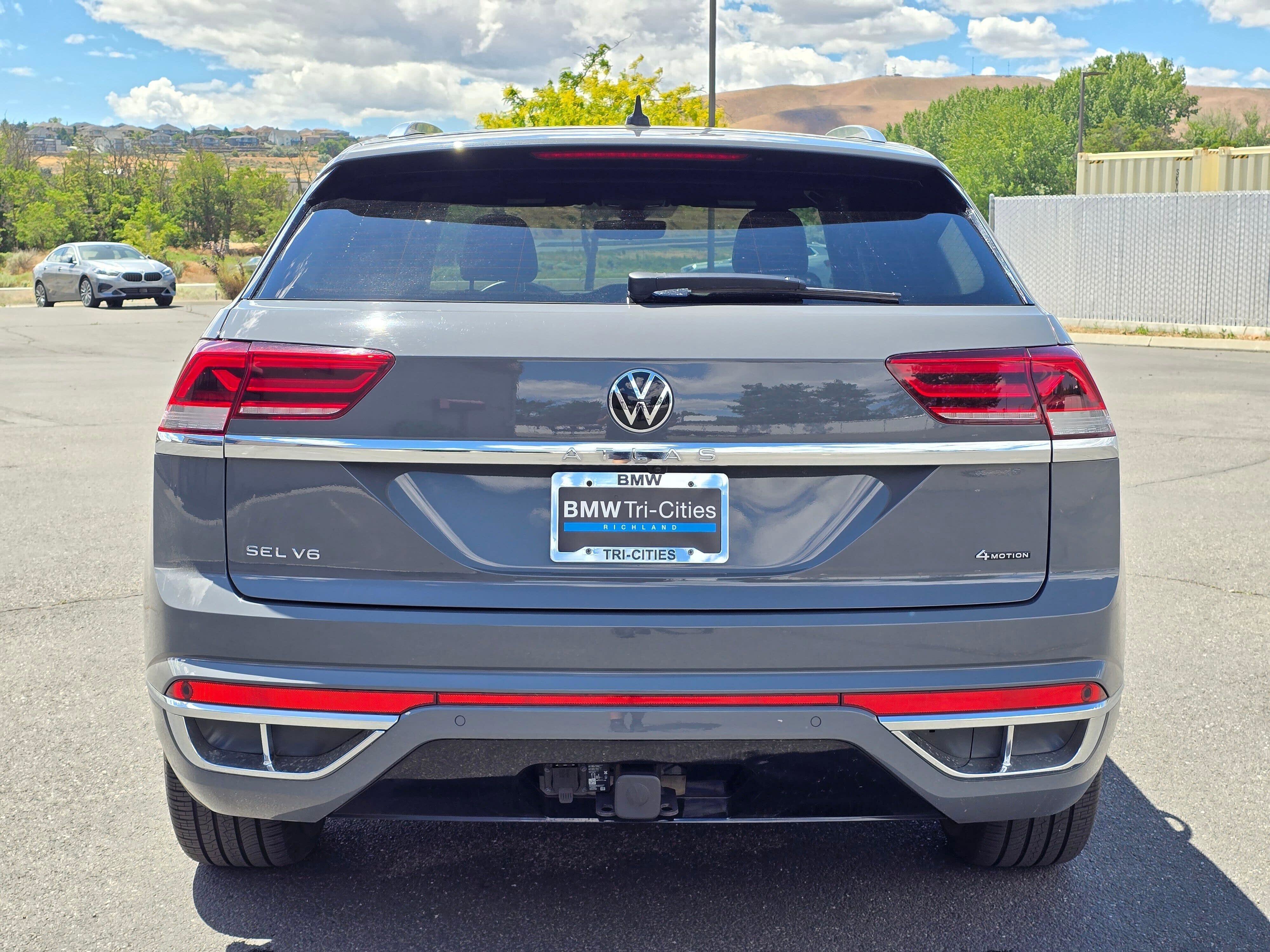 Used 2023 Pure Gray Volkswagen 3.6L V6 SEL Premium R-Line image 5