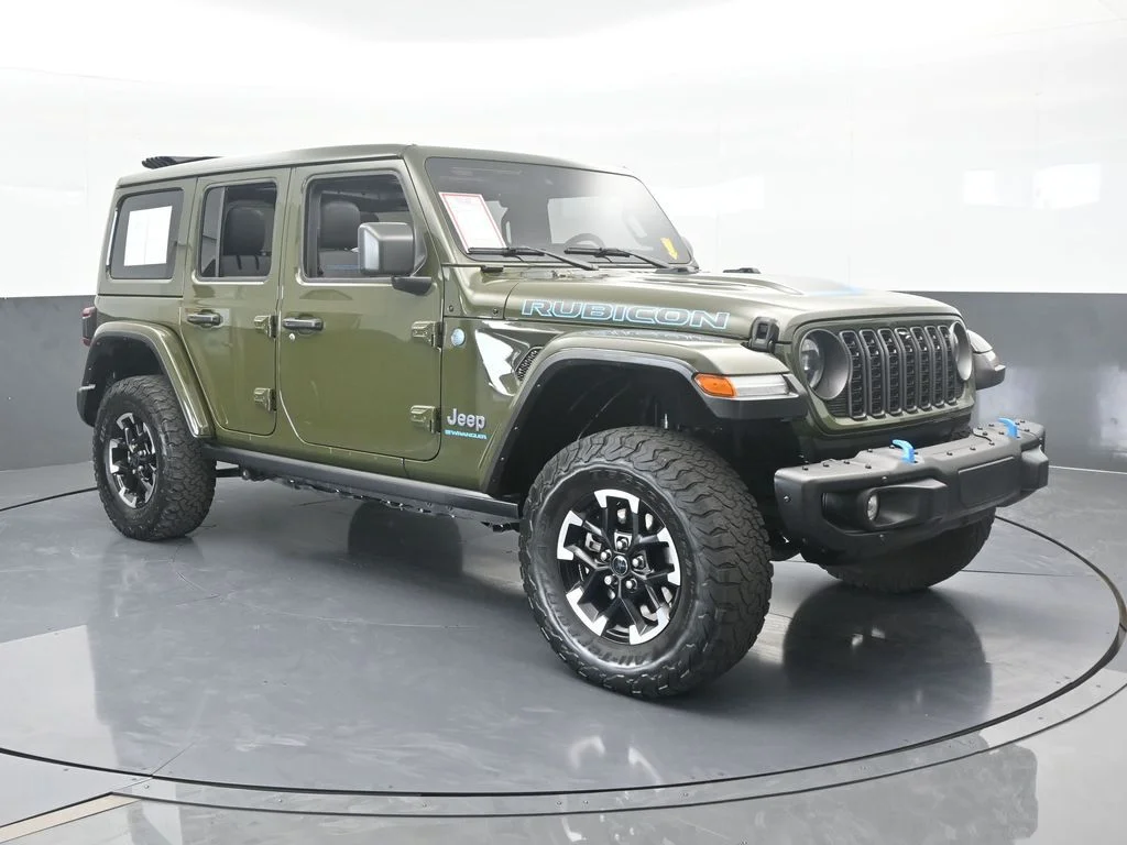 Used 2024 Sarge Green Clearcoat Jeep Rubicon 4xe image 7