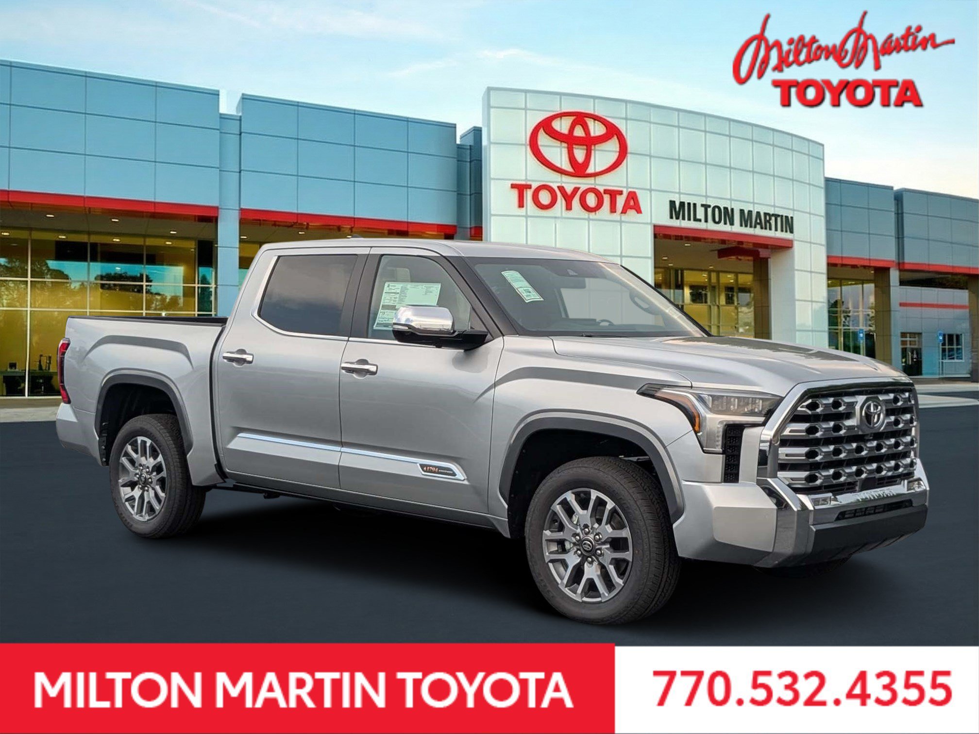New 2026 Silver Toyota 1794 Edition image 1