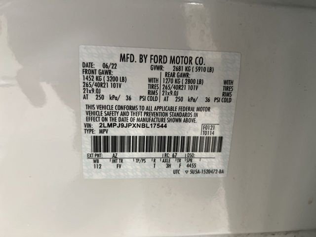 Used 2022 White Lincoln Black Label image 30