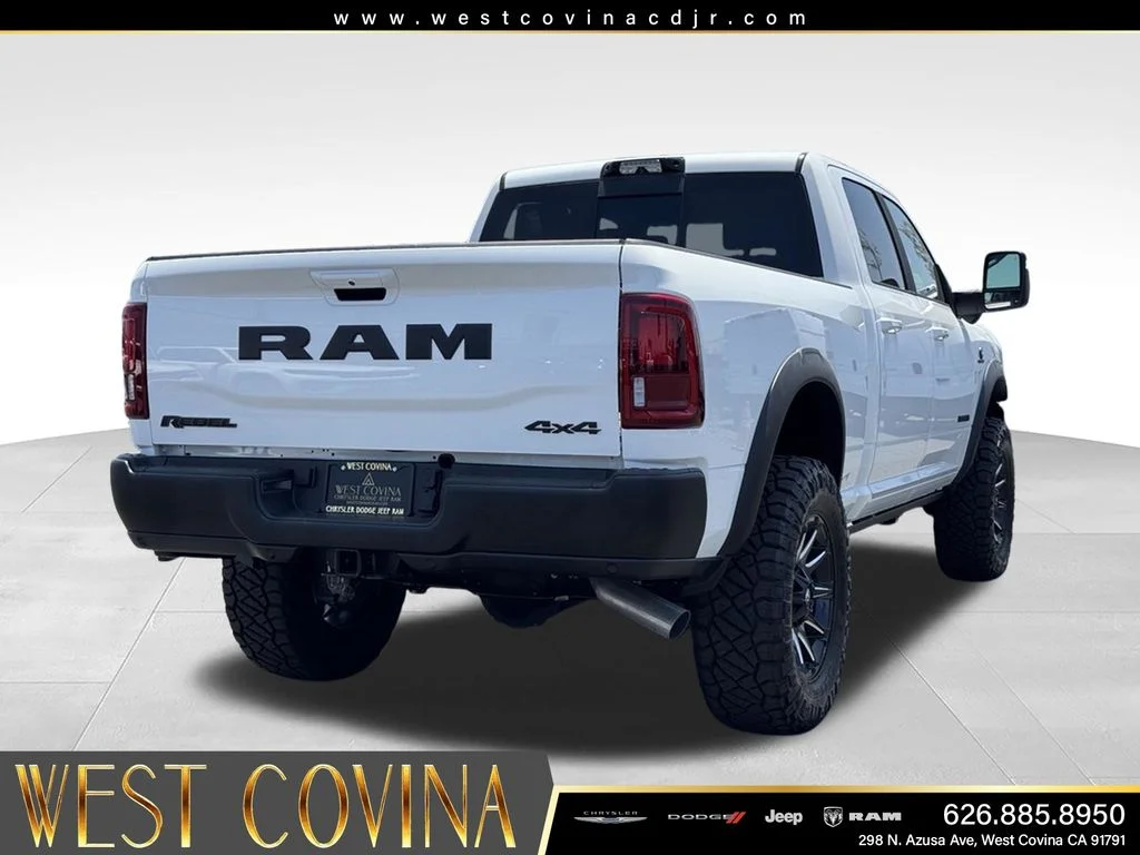 New 2026 Bright White Clearcoat RAM Rebel image 10