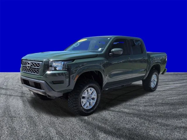 Used 2022 Tactical Green Nissan SV image 8