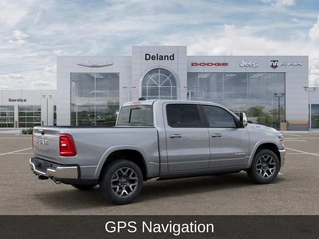 New 2026 Billet Silver Metallic Clear-Coat Exterior Paint RAM Laramie image 4