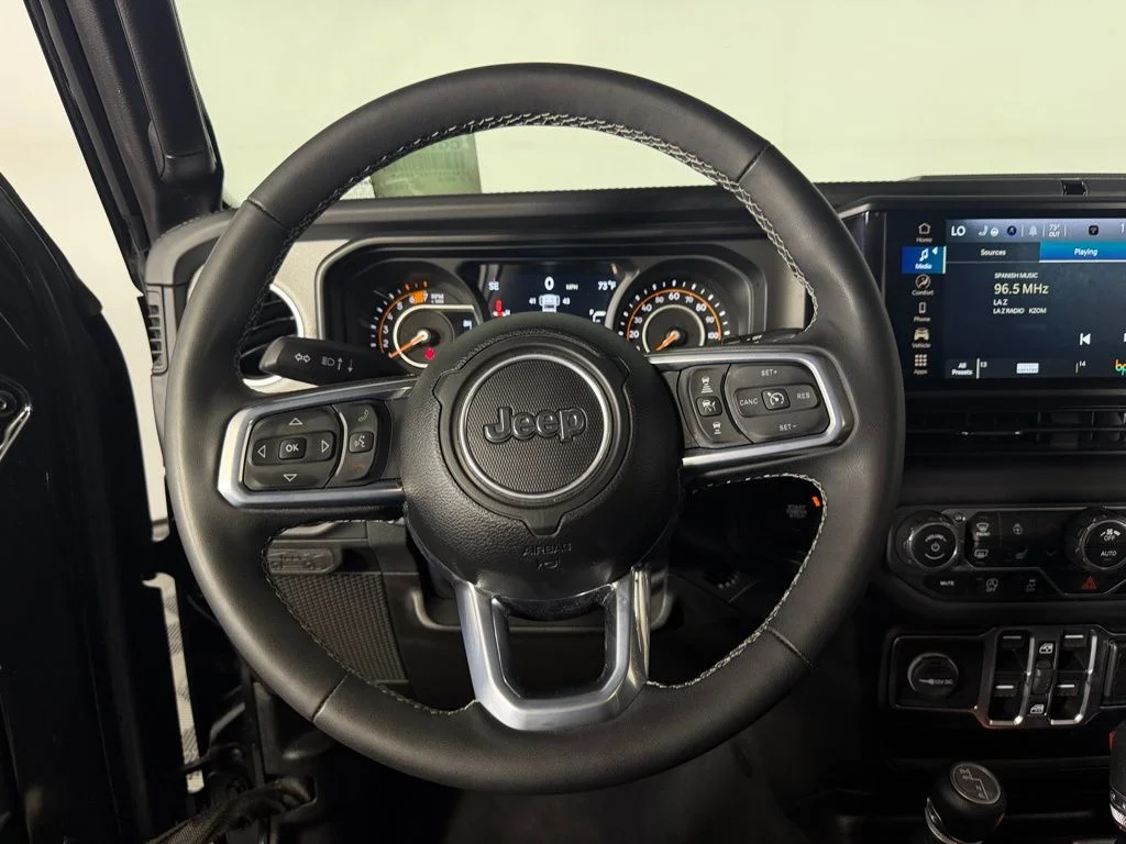 Used 2025 Black Jeep Sahara image 13