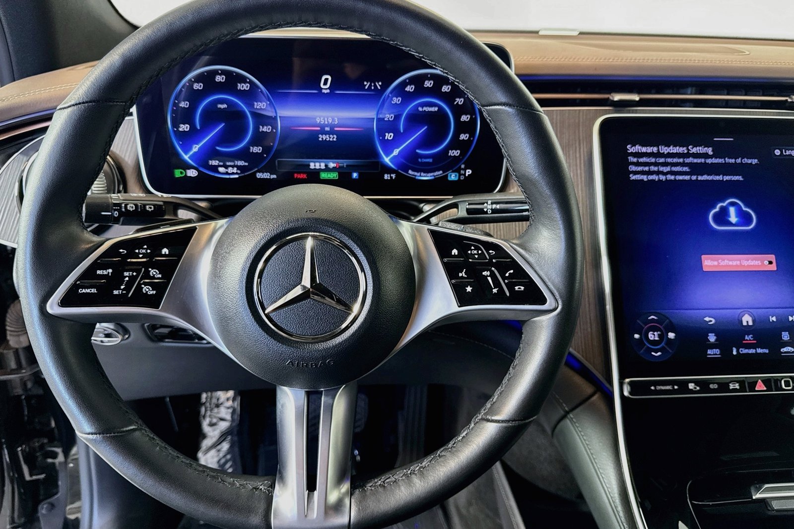 Certified Used 2023 Obsidian Black Metallic Mercedes-Benz EQE 350 image 11